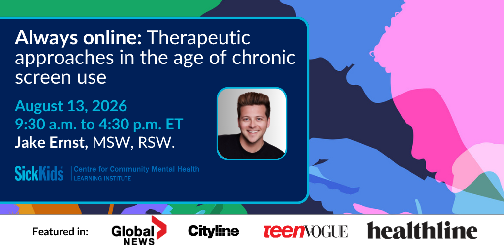Always online: Therapeutic approaches in the age of chronic screen use